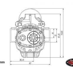 RC4WD Getriebe CVT-Vario Tamiya 1:14 LKW -RC Zubehör Verkäufe 185612082 xxl