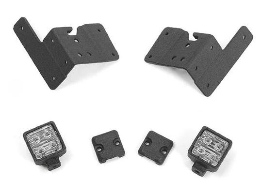 RC4WD Modellbau-Karosserie Pillar Lights SCX10 III JLU 3 RC4WD Modellbau-Karosserie Pillar Lights SCX10 III JLU