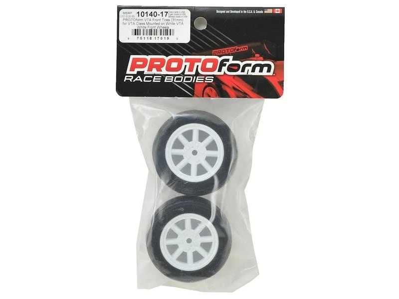 Protoform Kompletträder VTA vorne 26 mm, Weiss 5 Protoform Kompletträder VTA vorne 26 mm, Weiss – Bild 3