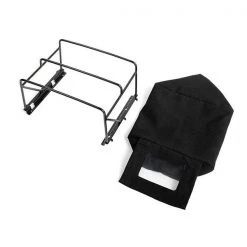 RC4WD Modellbau-Heckaufbau mit Softtop Schwarz für 2015 D90