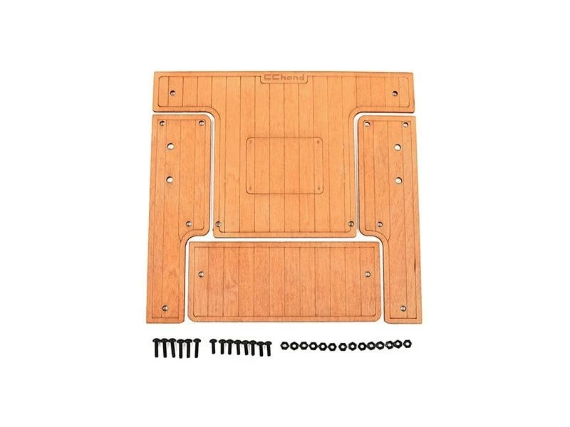 Laderaum Holz Abdeckung zu RC4WD D90 Pickup 5 Laderaum Holz Abdeckung zu RC4WD D90 Pickup – Bild 3