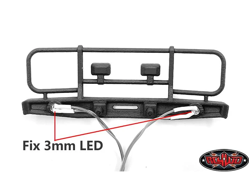 RC4WD Front Stosstange mit Nebelscheinwerfer zu SCX24 67 Chevy C10 6 RC4WD Front Stosstange mit Nebelscheinwerfer zu SCX24 67 Chevy C10 – Bild 4