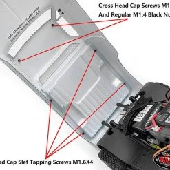 RC4WD Modellbau-Verdeck Truck Topper zu SCX24 67 Chevy C10 -RC Zubehör Verkäufe 205549440 xxl