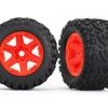 Traxxas Kompletträder Talon EXT 3.8", Rot 2 Stück -RC Zubehör Verkäufe 209442840 xxl