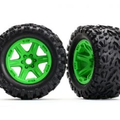 Traxxas Kompletträder Talon EXT 3.8", Grün 2 Stück