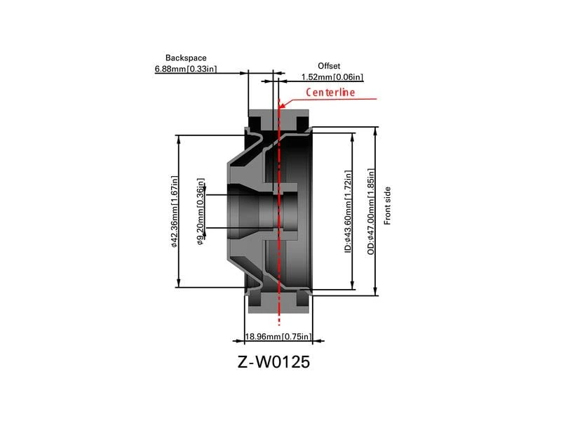 RC4WD Felgen 1.7" Diesel Beadlock, Front für Lastwagen, 1:14 9 RC4WD Felgen 1.7" Diesel Beadlock, Front für Lastwagen, 1:14 – Bild 7