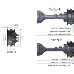 RC4WD Felgen OEM Dually Front 1.55" 2 Stück -RC Zubehör Verkäufe 217910494 xxl