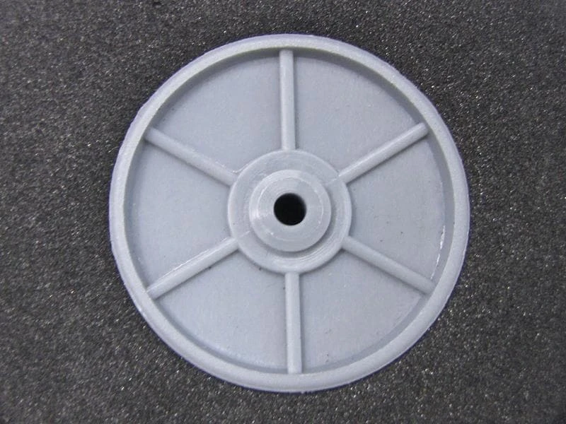 OEM Moosgummi Super Leichtrad 80 mm, 2 Stück 5 OEM Moosgummi Super Leichtrad 80 mm, 2 Stück – Bild 3