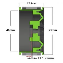 RC4WD Felge Rad 1.9", Aluminium, Beadlock, Silber, Single -RC Zubehör Verkäufe 220323316 xxl
