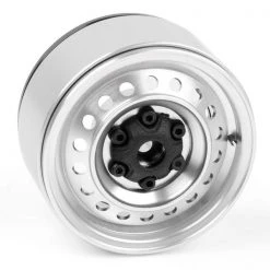 RC4WD Felgen Rad 1.9", Aluminium, Beadlock, Silber, 4 Stück