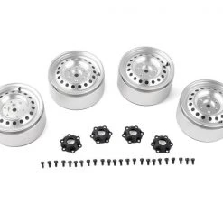 RC4WD Felgen Rad 1.9", Aluminium, Beadlock, Silber, 4 Stück -RC Zubehör Verkäufe 220323328 xxl