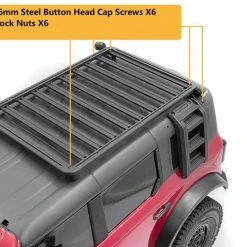 RC4WD Dachträger, Metall, TRX-4 Bronco 21 -RC Zubehör Verkäufe 220323403 xxl