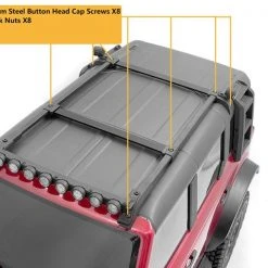 RC4WD Dachreling, Style A, TRX-4 Bronco 21 -RC Zubehör Verkäufe 220323468 xxl