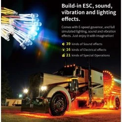 G.T. Power Multifunktionsmodul Euro Truck Pro mit ESC, Licht & Sound -RC Zubehör Verkäufe 221869029 xxl