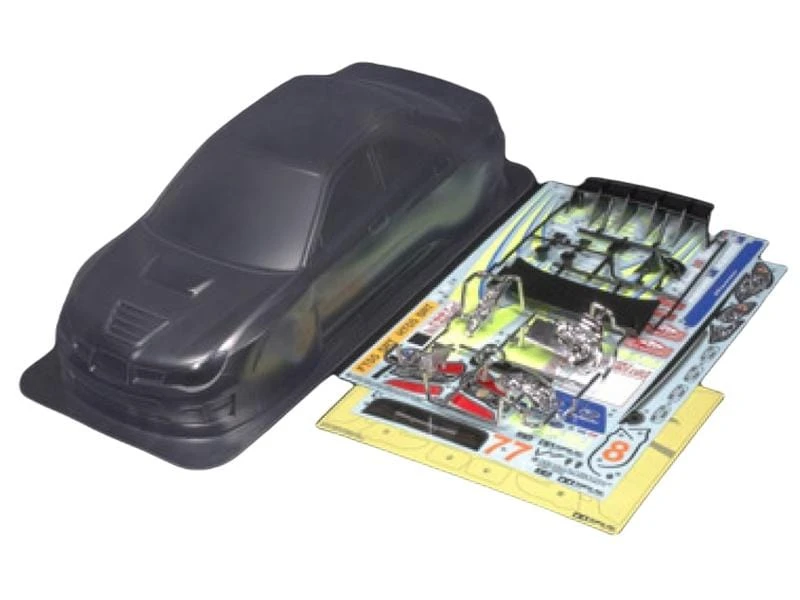 Tamiya Karosserie Subaru Impreza WRC 2007, unlackiert, 190 mm, 1:10 3 Tamiya Karosserie Subaru Impreza WRC 2007, unlackiert, 190 mm, 1:10