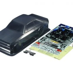 Tamiya Karosserie Ford Escort MkII, unlackiert, 1:10