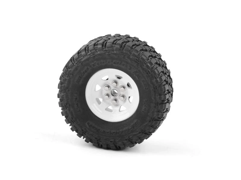 RC4WD Felgen Stock Beadlock 0.7" Stahl Weiss, 4 Stück 7 RC4WD Felgen Stock Beadlock 0.7" Stahl Weiss, 4 Stück – Bild 5