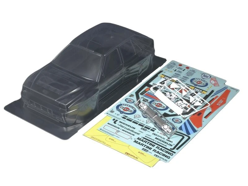 Tamiya Karosserie Lancia Delta Integrale unlackiert, 1:10 3 Tamiya Karosserie Lancia Delta Integrale unlackiert, 1:10