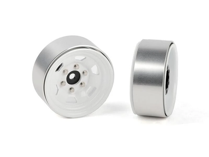 RC4WD Felgen Beadlock SR5 1.7" Stahl Weiss/Schwarz, 4 Stück 6 RC4WD Felgen Beadlock SR5 1.7" Stahl Weiss/Schwarz, 4 Stück – Bild 4