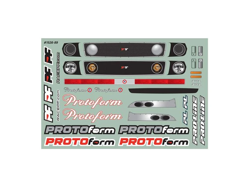 Proline Karosserie J71 VTA unlackiert, 1:10 7 Proline Karosserie J71 VTA unlackiert, 1:10 – Bild 5