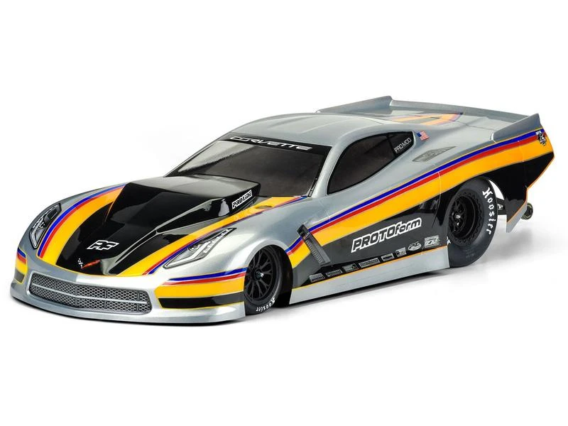 Proline Karosserie Chevrolet Corvette C7 Pro-Mod unlackiert, 1:10 3 Proline Karosserie Chevrolet Corvette C7 Pro-Mod unlackiert, 1:10