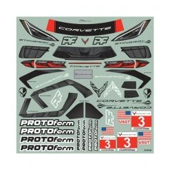 Proline Karosserie Chevrolet Corvette C8 unlackiert, 1:10 -RC Zubehör Verkäufe 231804956 xxl