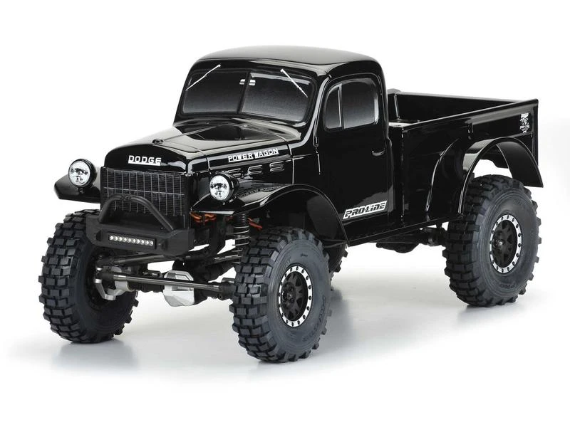 Proline Karosserie Dodge Power Wagon 1946 Schwarz, 1:10 3 Proline Karosserie Dodge Power Wagon 1946 Schwarz, 1:10