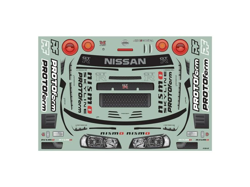 Proline Karosserie Nissan Skyline GT-R R34 unlackiert, 1:7 4 Proline Karosserie Nissan Skyline GT-R R34 unlackiert, 1:7 – Bild 2