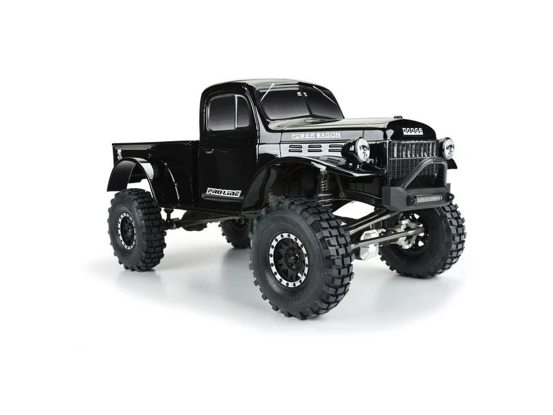 Proline Karosserie Dodge Power Wagon 1946 Schwarz, 1:10 7 Proline Karosserie Dodge Power Wagon 1946 Schwarz, 1:10 – Bild 5