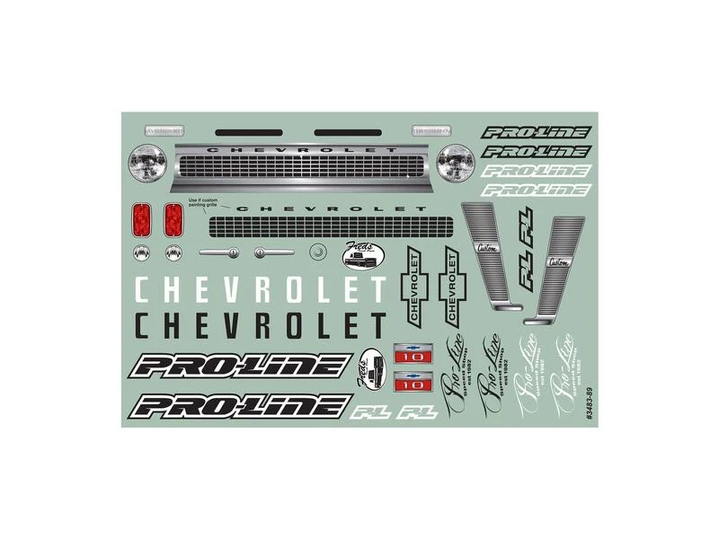 Proline Karosserie Chevy C-10 1966 unlackiert, 1:10 10 Proline Karosserie Chevy C-10 1966 unlackiert, 1:10 – Bild 8