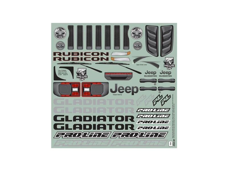 Proline Karosserie Jeep Gladiator Rubicon unlackiert, 1:5 9 Proline Karosserie Jeep Gladiator Rubicon unlackiert, 1:5 – Bild 7