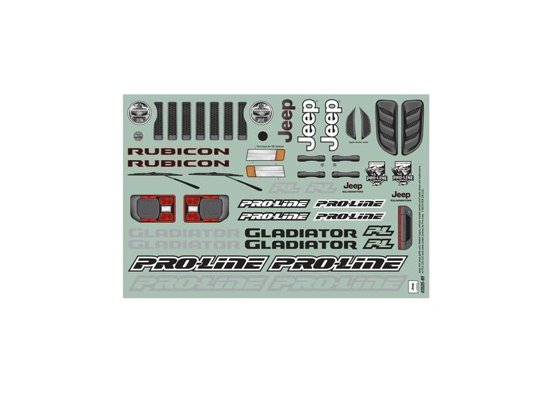 Proline Karosserie Jeep Gladiator 2020 unlackiert, 1:10 11 Proline Karosserie Jeep Gladiator 2020 unlackiert, 1:10 – Bild 9