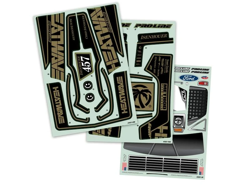 Proline Karosserie Ford F-100 1967 SCT Schwarz, 1:10 5 Proline Karosserie Ford F-100 1967 SCT Schwarz, 1:10 – Bild 3