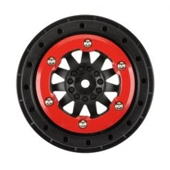Proline Felgen 2.2/3.0" ProTrac F-11, Rot/Schwarz 2 Stück