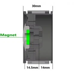 RC4WD Felgen 1.9" Aluminiumkappenräder, Schwarz, 4 Stück -RC Zubehör Verkäufe 235019369 xxl