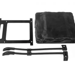 RC4WD Modellbau-Dachträgerreling mit Zelt TRX-4 21 Bronco, Schwarz