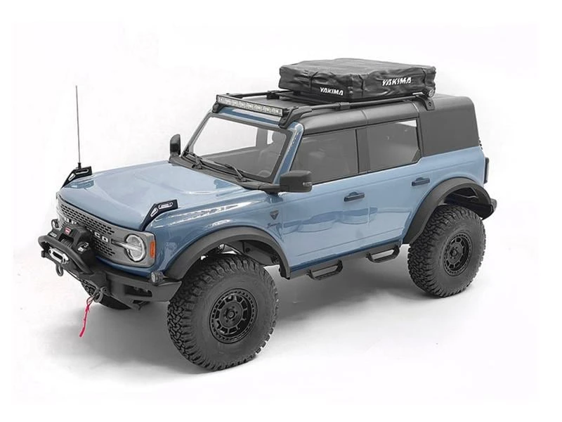 RC4WD Modellbau-Dachträgerreling mit Zelt TRX-4 21 Bronco, Schwarz 10 RC4WD Modellbau-Dachträgerreling mit Zelt TRX-4 21 Bronco, Schwarz – Bild 8