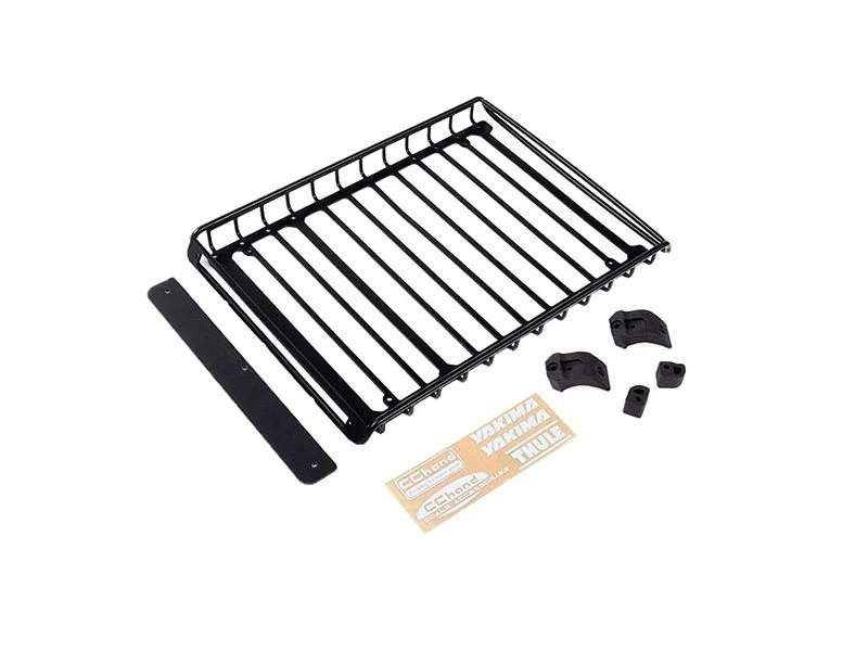 RC4WD Modellbau-Dachträger aus Stahlrohr TRX-4 21 Bronco, Schwarz 3 RC4WD Modellbau-Dachträger aus Stahlrohr TRX-4 21 Bronco, Schwarz