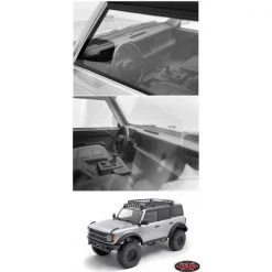 RC4WD Modellbau-Innenraum + Deckabdeckung TRX-4 21 Bronco, Schwarz -RC Zubehör Verkäufe 235154951 xxl