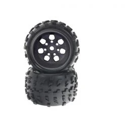 Amewi Kompletträder MT817 3.8" schwarz