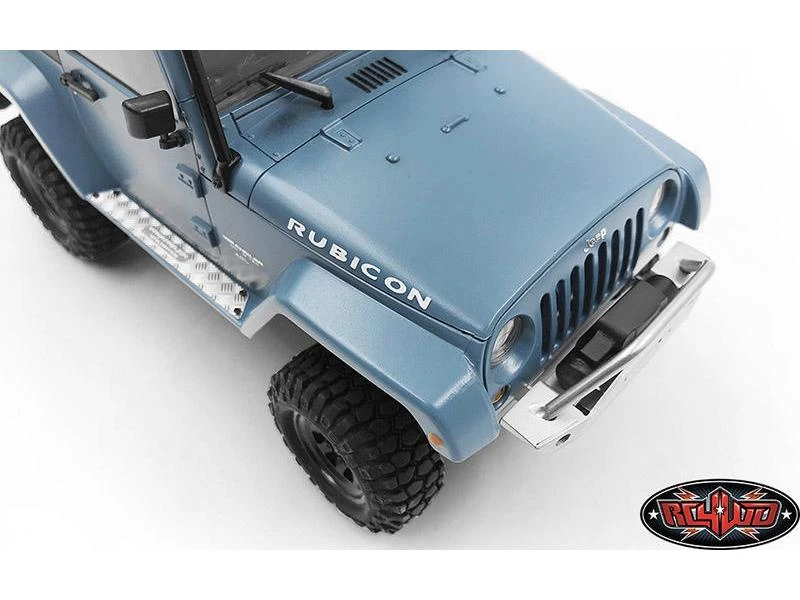 RC4WD Emblem Front Hood Logo Weiss 4 RC4WD Emblem Front Hood Logo Weiss – Bild 2