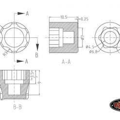 RC4WD Modellbau-Radnabenabdeckung Mickey Thompson -RC Zubehör Verkäufe 53052543 xxl