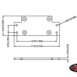RC4WD Modellbau-Montageplatte 1:10 Warn 9.5cti Winch CNC 11 RC4WD Modellbau-Montageplatte 1:10 Warn 9.5cti Winch CNC -RC Zubehör Verkäufe 53343262 xxl