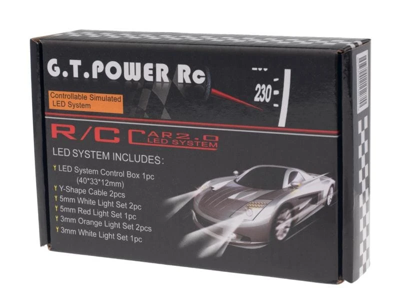 G.T. Power Modellbau-Beleuchtung Control Car LED 4 G.T. Power Modellbau-Beleuchtung Control Car LED – Bild 2