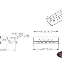 RC4WD Chassis TF2 /G2 D90/D110 Unterfahrschutz -RC Zubehör Verkäufe 53718196 xxl