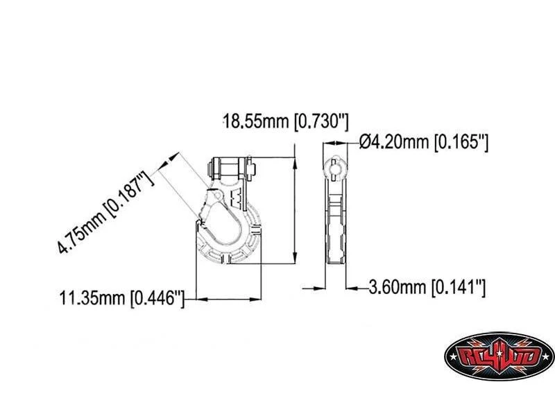 RC4WD Modellbau-Haken Warn 1:10 Premium 5 RC4WD Modellbau-Haken Warn 1:10 Premium – Bild 3
