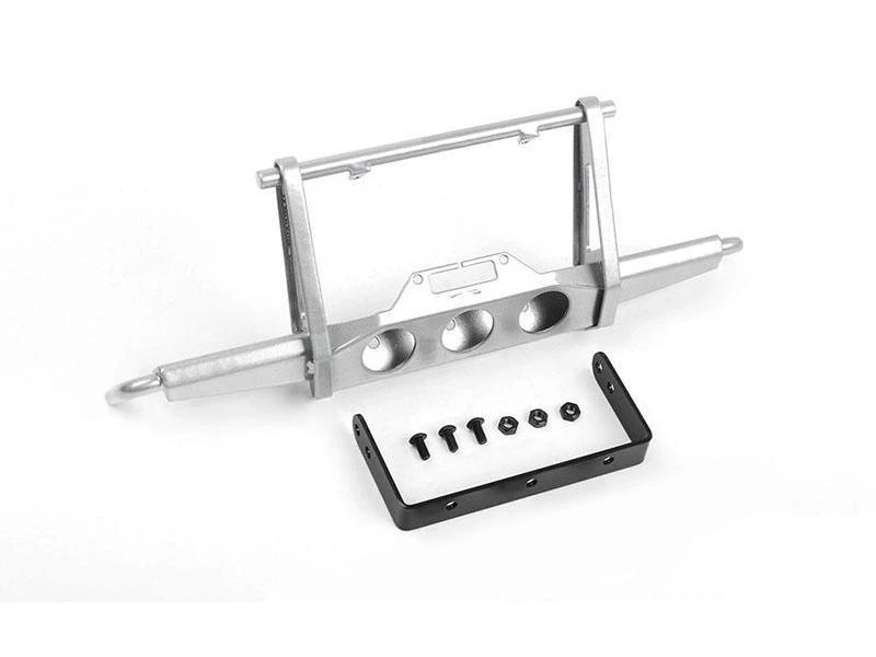 RC4WD Modellbau-Stossstange Shirya Front Winch VS4-10 Silber 6 RC4WD Modellbau-Stossstange Shirya Front Winch VS4-10 Silber – Bild 4