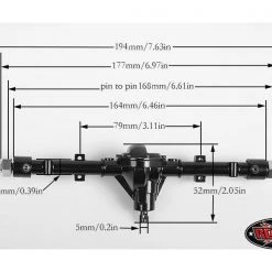 RC4WD Achse Ultimative Scale K44 hinten -RC Zubehör Verkäufe 57549691 xxl