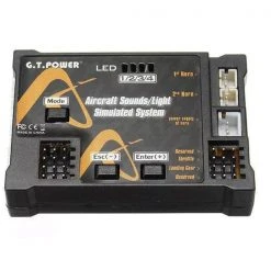 G.T. Power Modellbau-Soundmodul Aircraft Sounds/Light System
