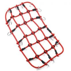 Yeah Racing Modellbau-Gepäcknetz 200 x 110 mm Rot